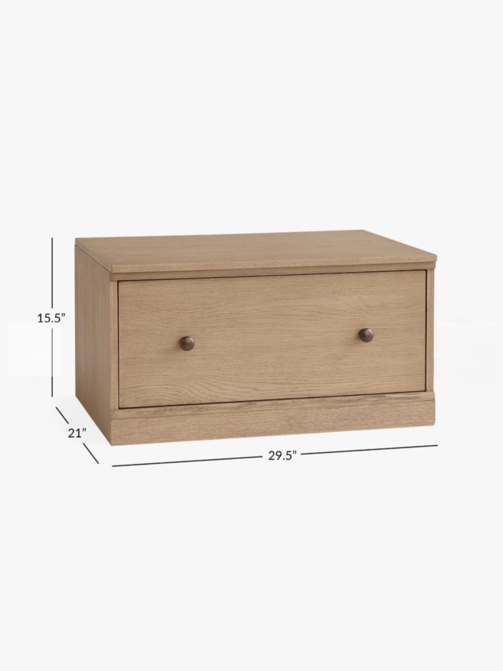 Pottery Barn Cameron drawer base x2 - Picture 2 of 4